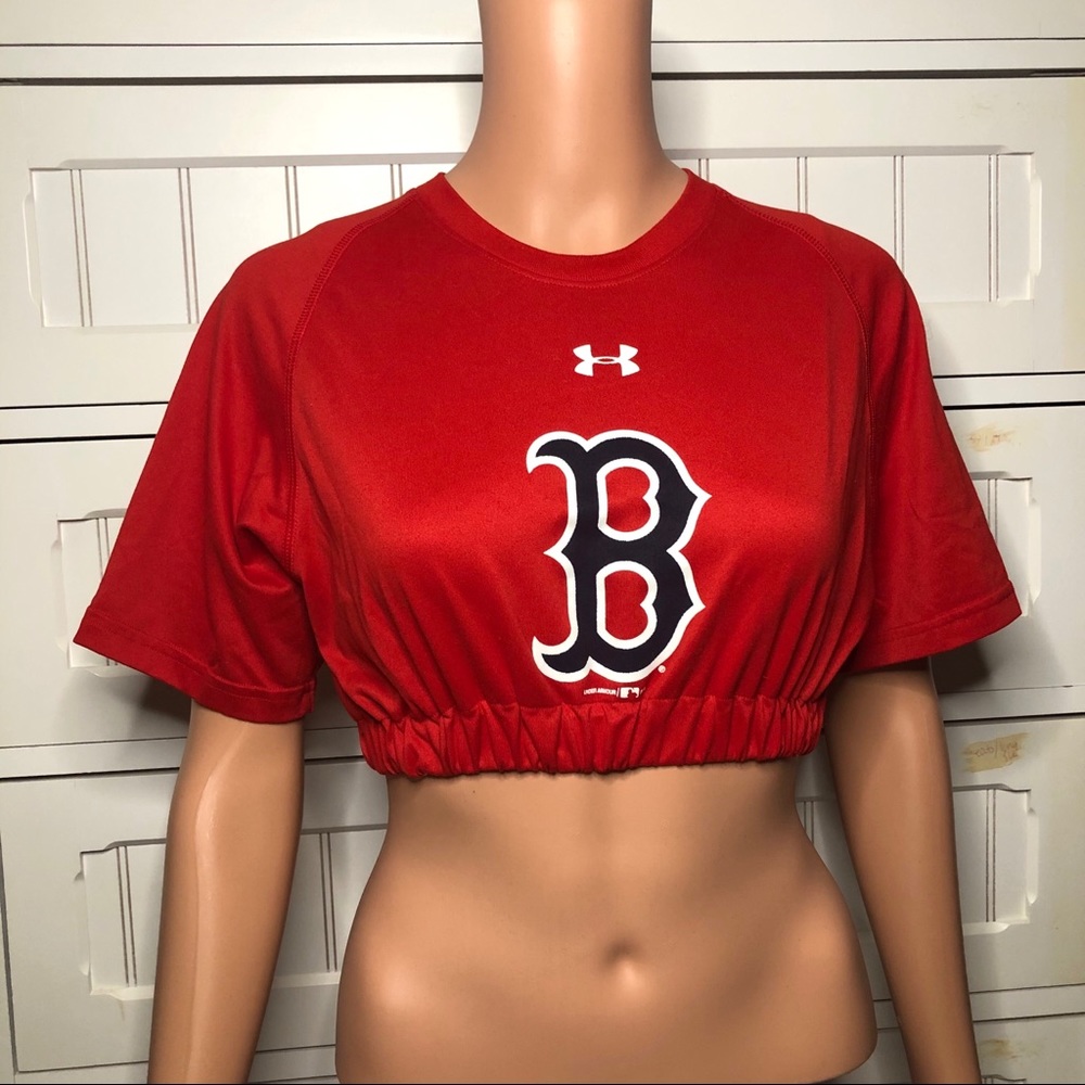 UNDER ARMOUR Boston Red Sox crop top